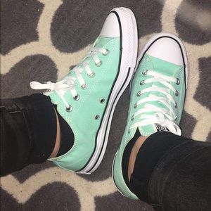 Mint Green Converse